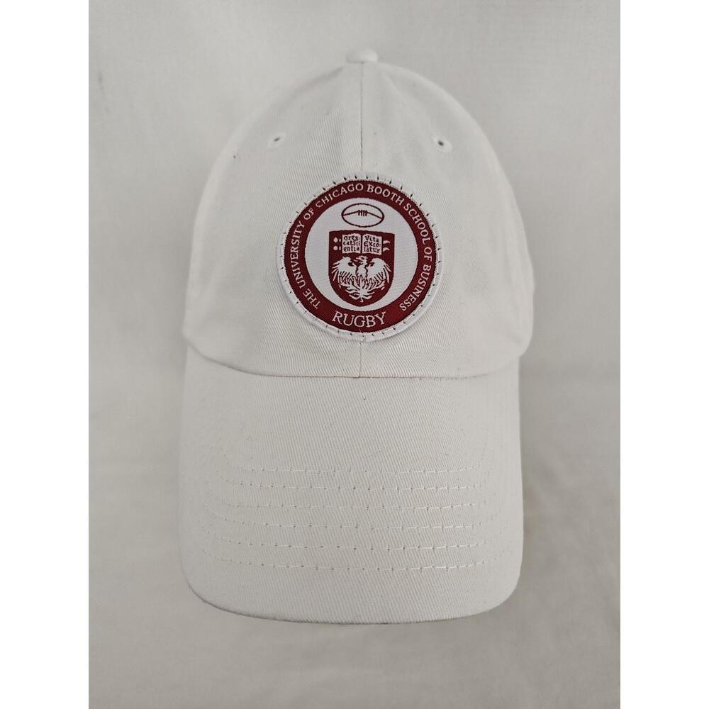 University of Chicago Business rugby Trucker Baseball Snapback Cap Hat white
